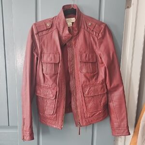 Red Leather Jacket